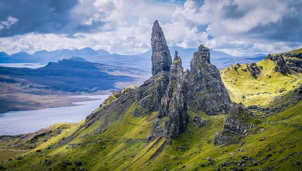 Isle of Skye Scotland during spring